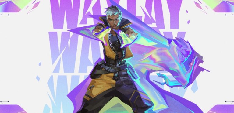 Best FPS Games for PC 2025- Jett from Valorant striking a dynamic pose, showcasing her agility and signature style
