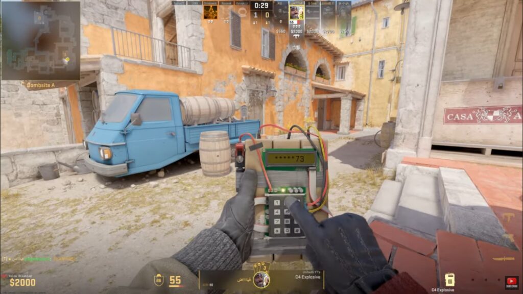 CounterStrike 2 - Time to set of a Bomb