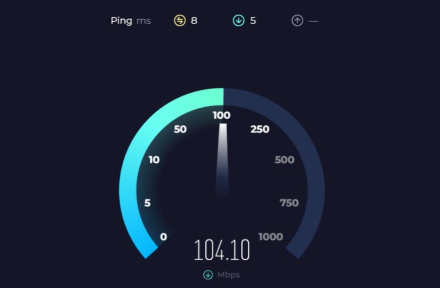 internet speed test result high Mbps but gaming lag still present