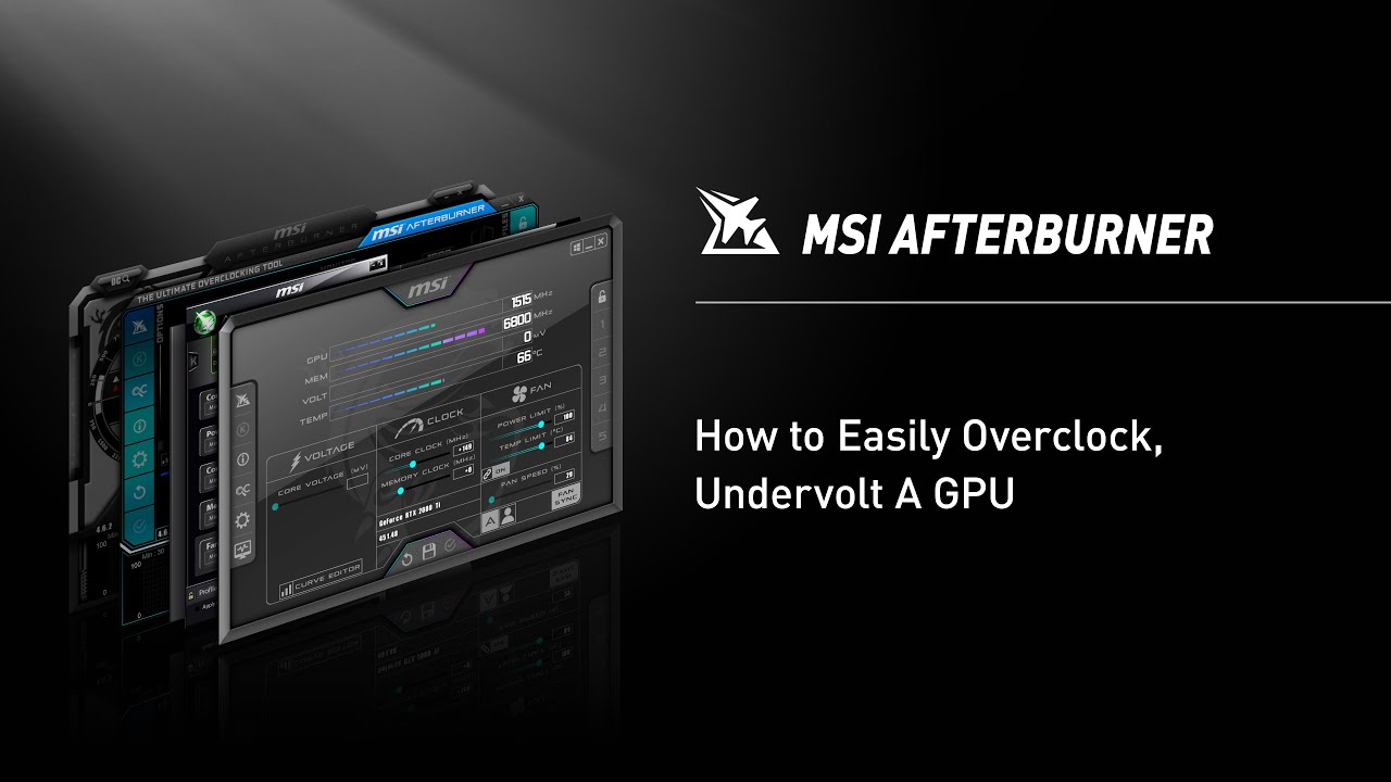 Real-time GPU performance monitoring with MSI Afterburner