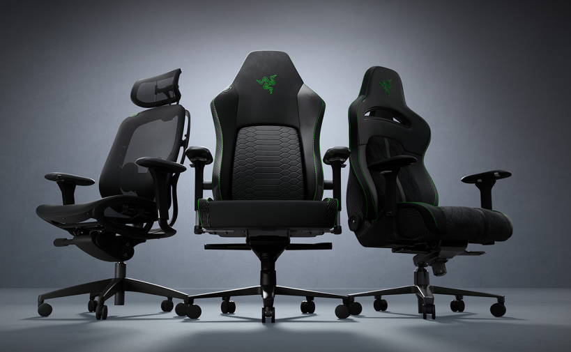 best gaming chair - set of three razor gaming chairs