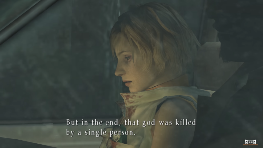 Car driving scene from Silent Hill 3 showing transition points in the How Long Is Silent Hill Game Playthrough