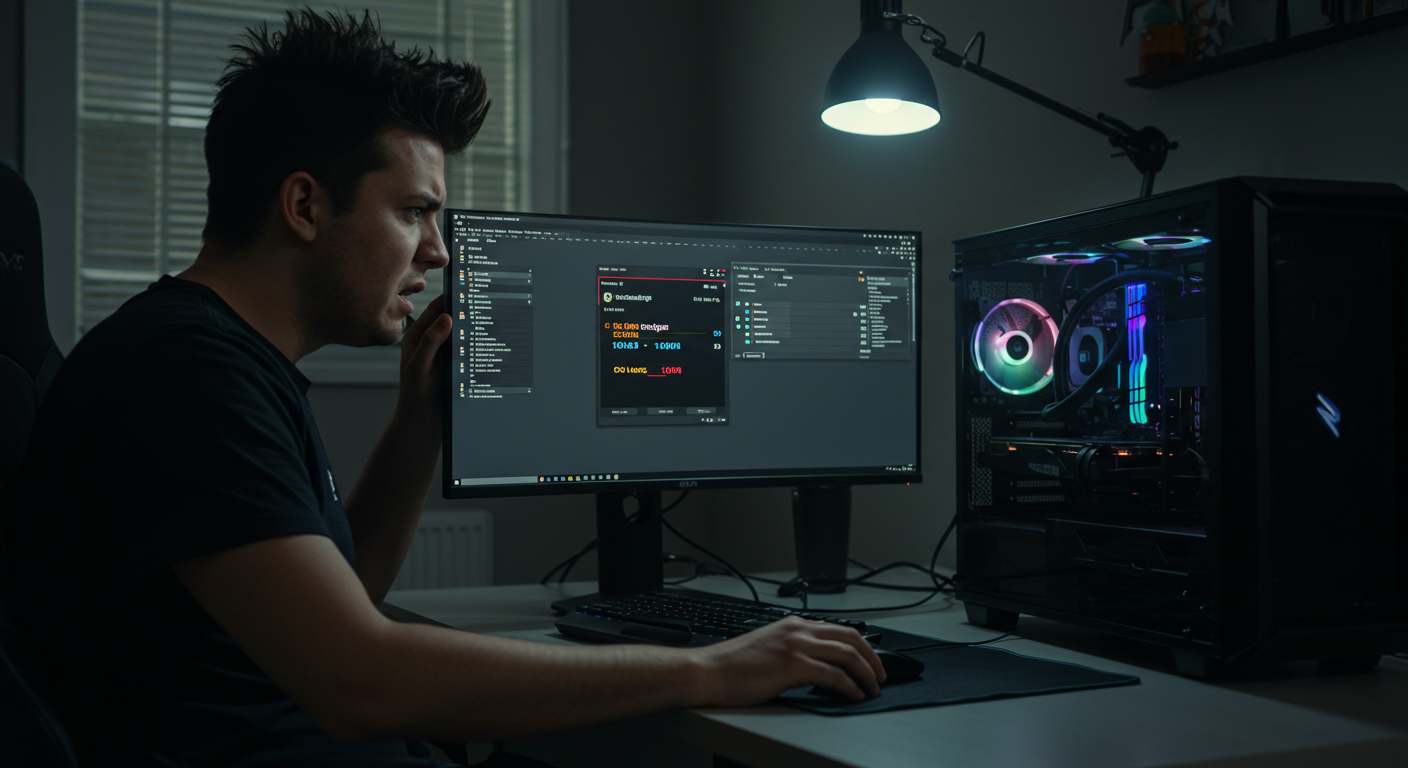 High CPU usage while gaming in Windows Task Manager