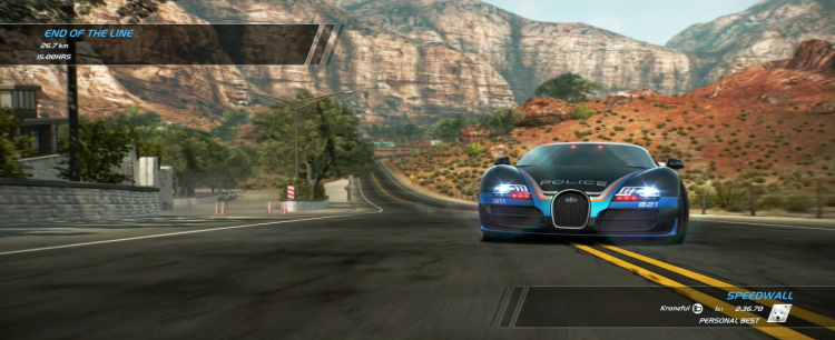 Need for Speed Hot Pursuit Remastered cop chase gameplay
