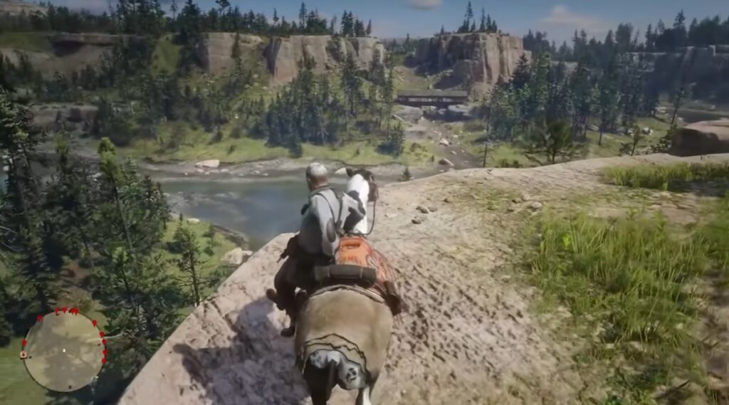 Red Dead Online - Dismounting Your Horse, Fantastic Landscape Views Ahead