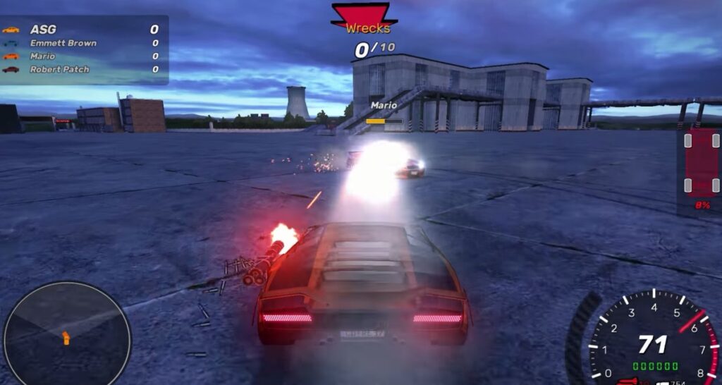 Crashday Redline Edition vehicle combat and stunt racing gameplay
