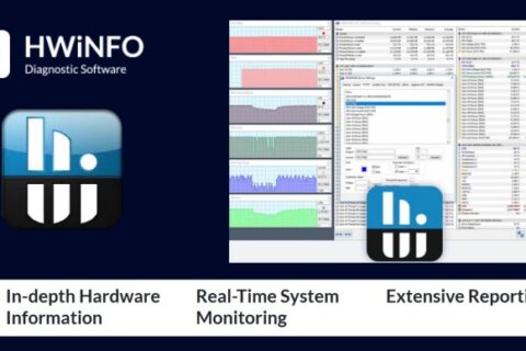 HWInfo64 Featured Image and Logo