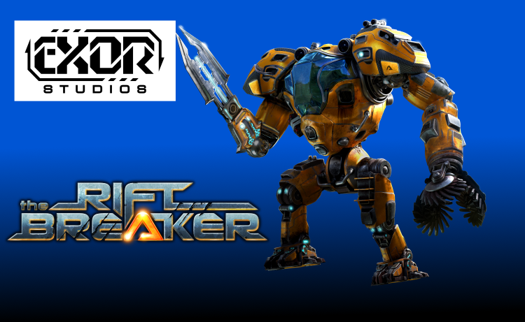 Riftbreaker 2.0 Update Gameplay changes - Riftbreaker mech in combat after the 2.0 update