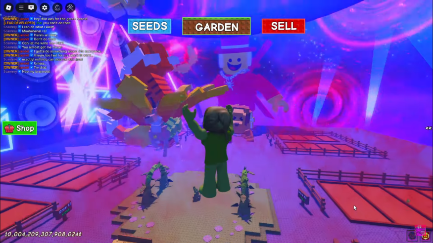 The Admin Abuse War - Roblox Admin Abuse War battle scene