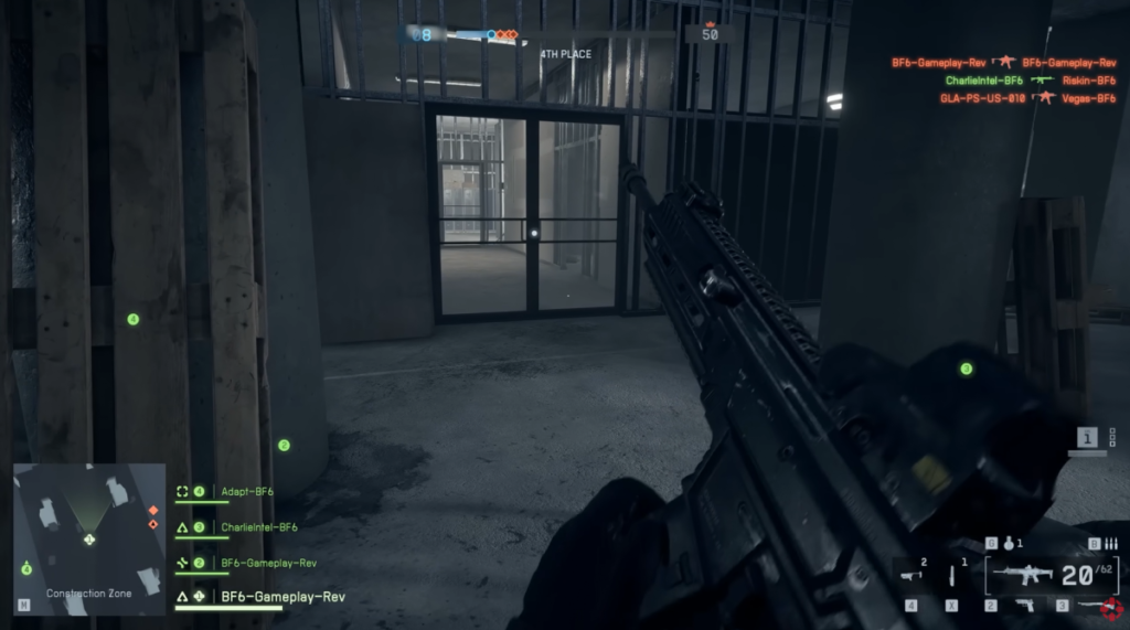 Battlefield 2042 is boring again — mid-combat weapon reload animation