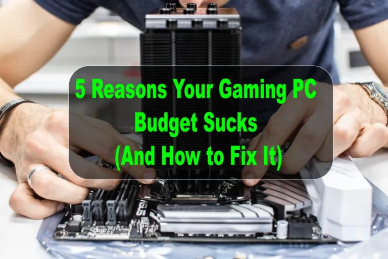 Gaming PC Budget Guide in 2025 - Motherboard with Big Cooling Fan