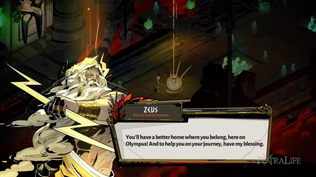 Hades fast-paced combat in the Greek underworld