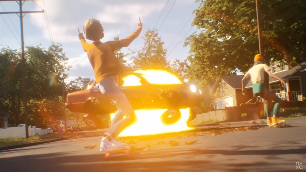Mixtape gameplay showing cinematic indie storytelling and nostalgic coming-of-age visuals