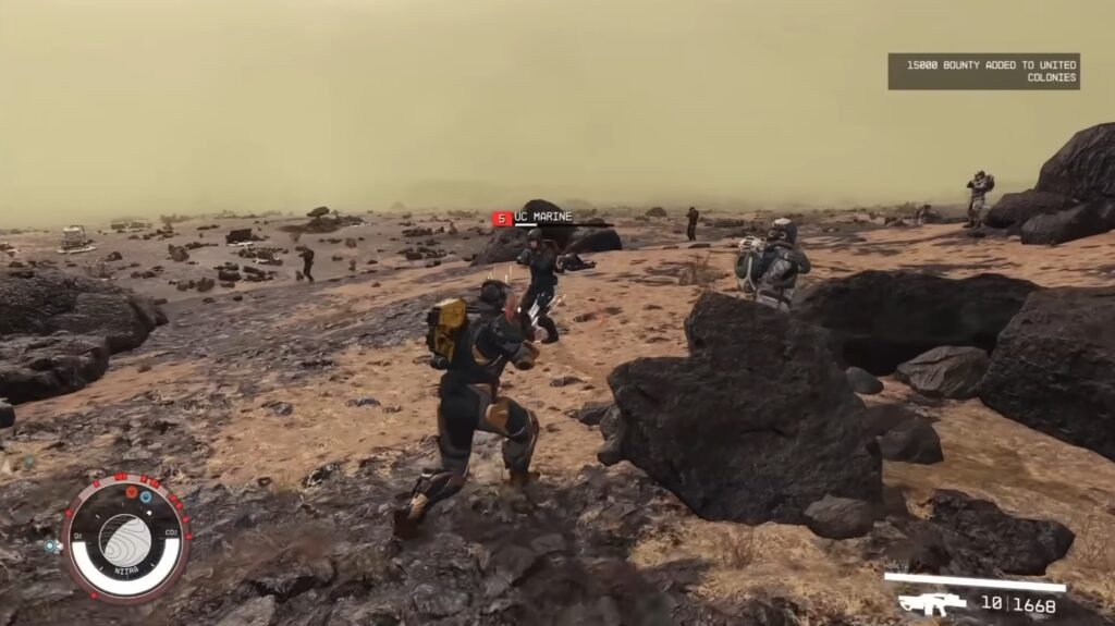 Starfield 2025 hub - Action Gun Fire