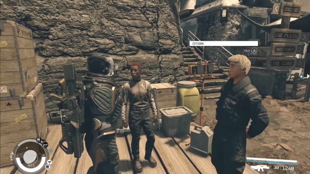Starfield 2025 hub - Having A word with a Citizen