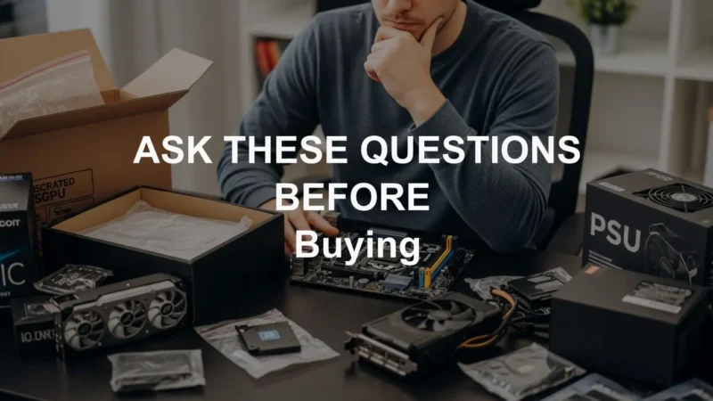 Before You Build: 15 Crucial PC Questions That Save Money and Headaches