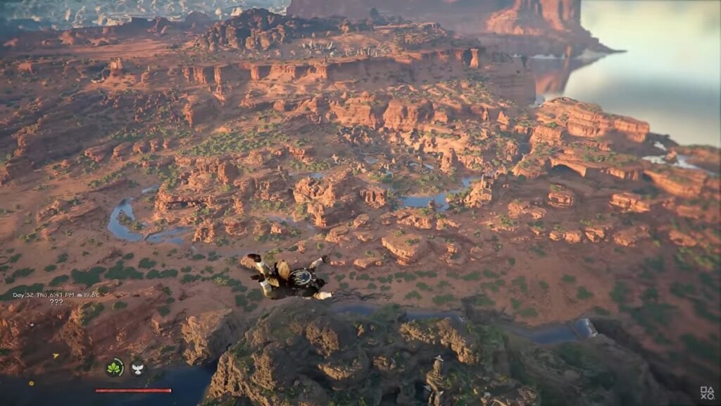 Crimson Desert Game vertical exploration skydiving and gliding