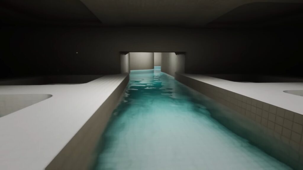 The Poolrooms — where beauty and dread share a wall.