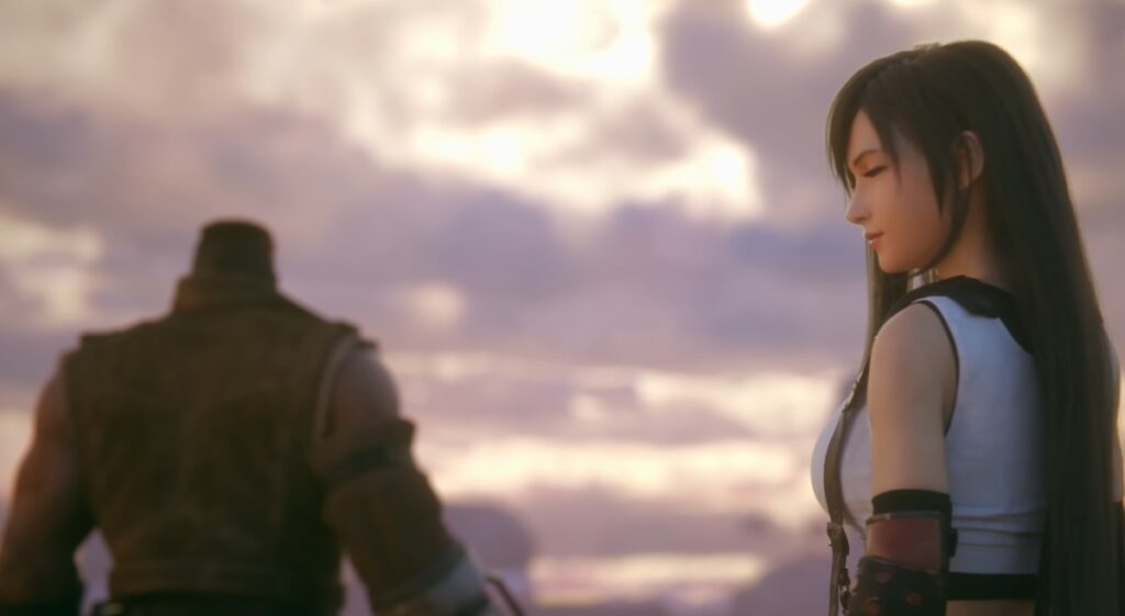 Best RPG games for every platform - Cloud and party exploring in Final Fantasy VII Rebirth