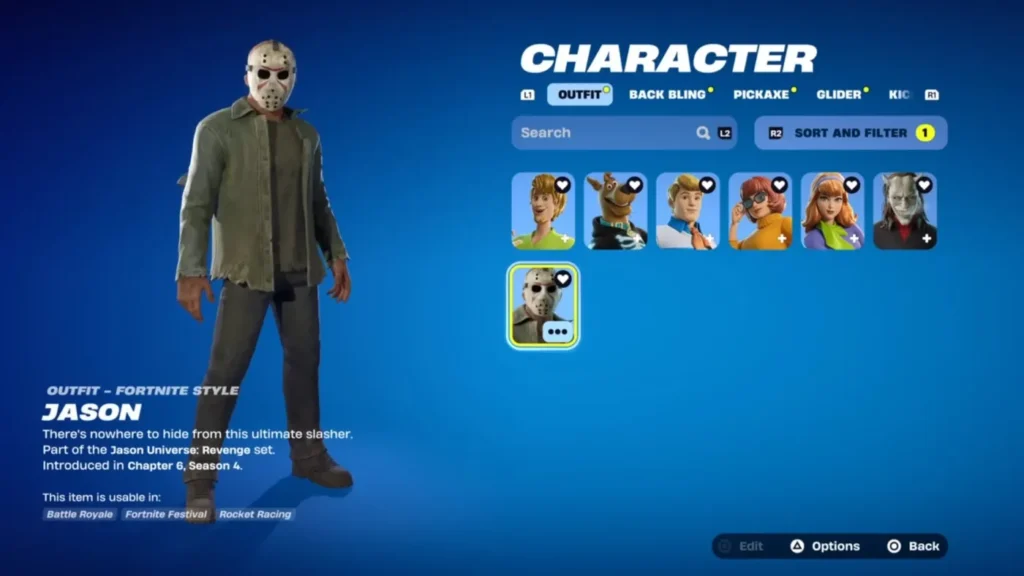The Evolution of Fortnite featuring a modern crossover character inspired by horror icons