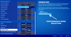 Performance Mode Command Line Fortnite Can a Low-End PC Still Run Fortnite?