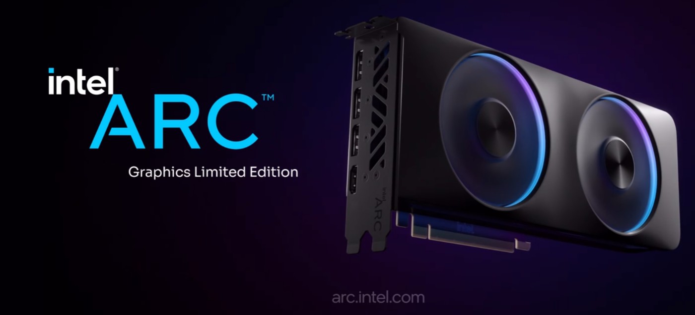 Intel Arc B570 Graphics Card Pic