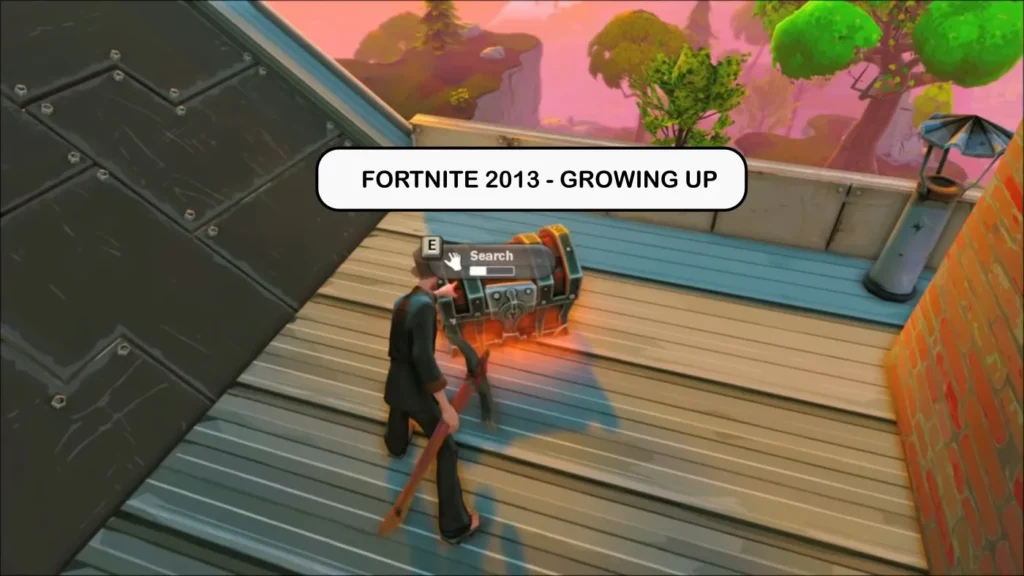 Early prototype of Fortnite from 2013 showing Save the World mechanics