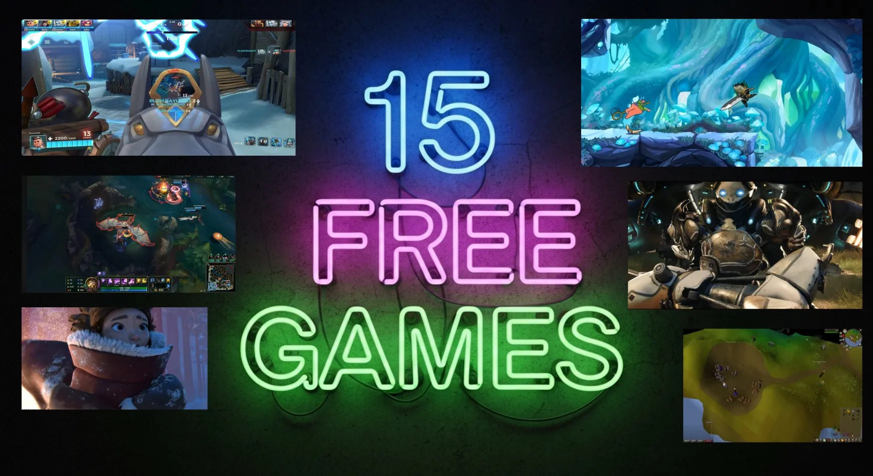 15 Best Free Games for Low-End PCs Featured Image