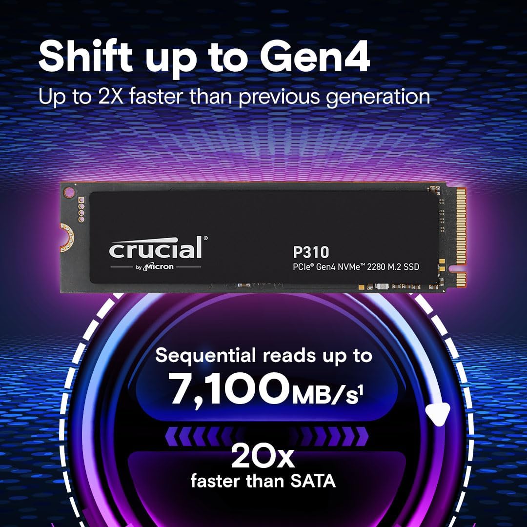 Crucial P310 2TB PCIe SSD