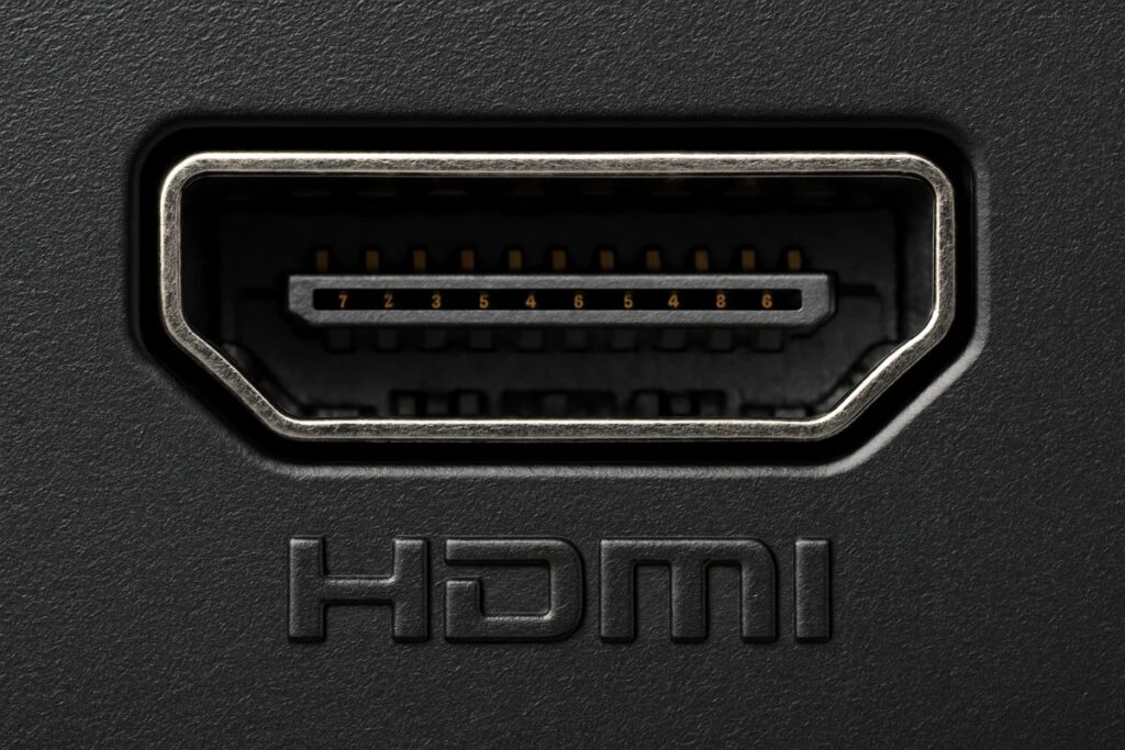 HDMI display port connector