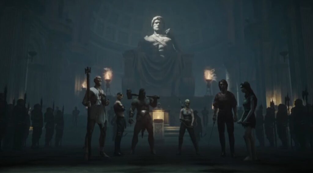 Path of Exile action shot with spells and enemies on screen