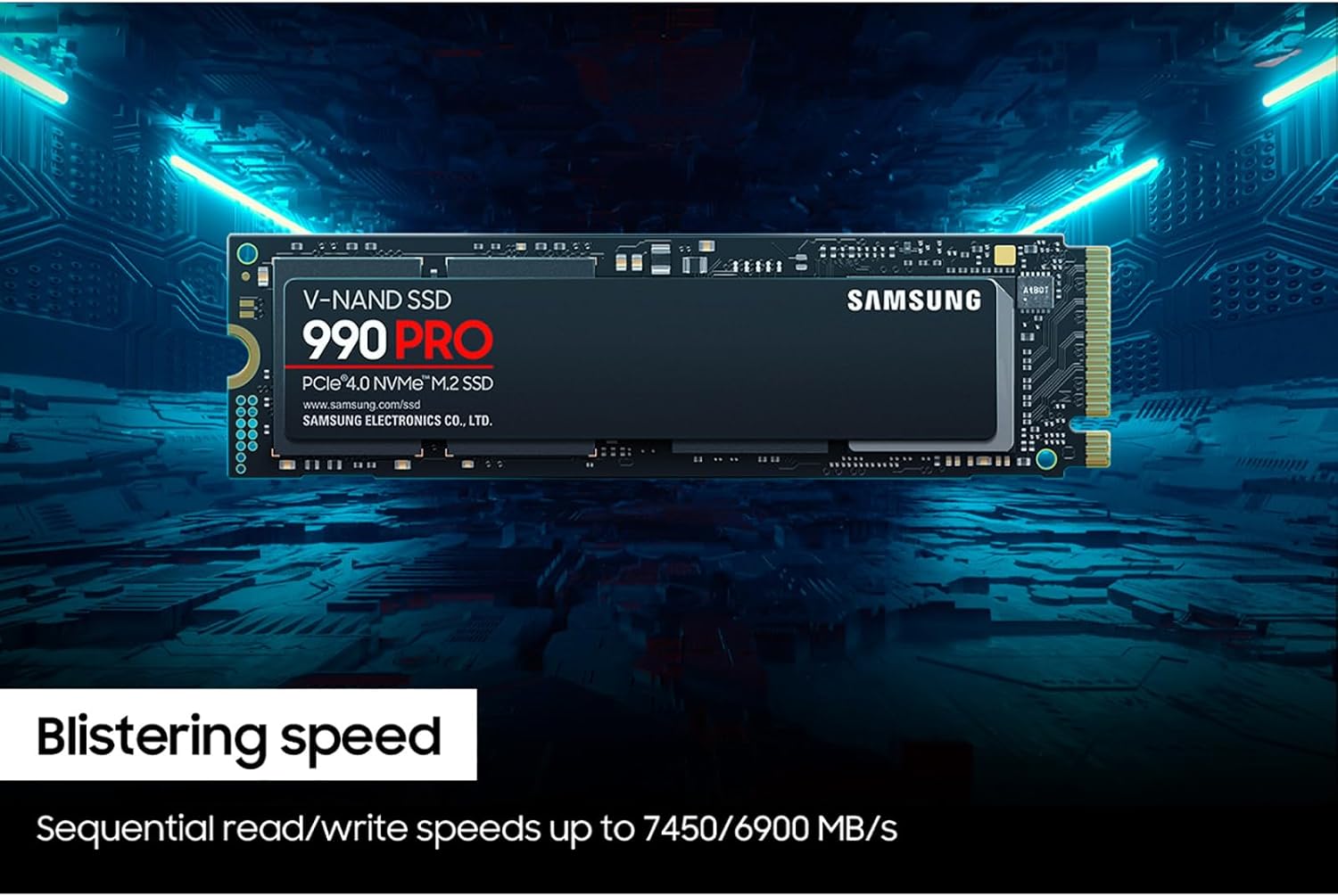 Samsung 990 PRO 2TB PCIe 4.0 NVMe SSD