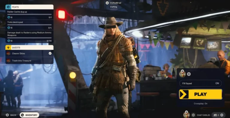 Why Arc Raiders is good: ARC Raiders main screen showing a revival of humanity underground and the outside extraction zone