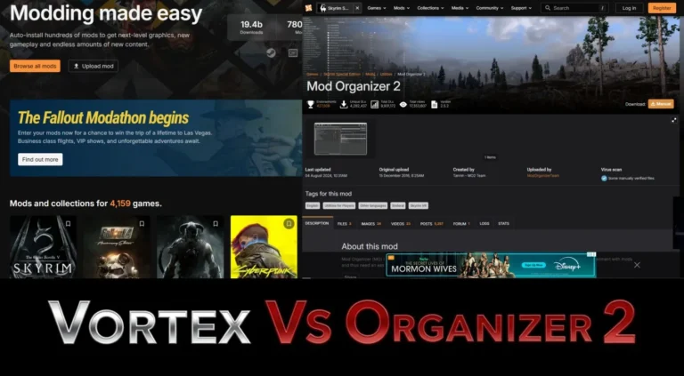 Vortex Vs Mod Organizer 2 - Featured Image