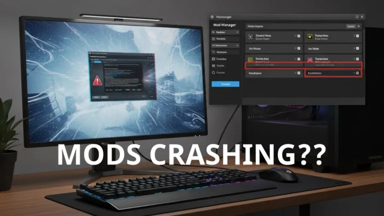 Mods Keep Crashing -PC game crashing due to a broken or conflicting mod
