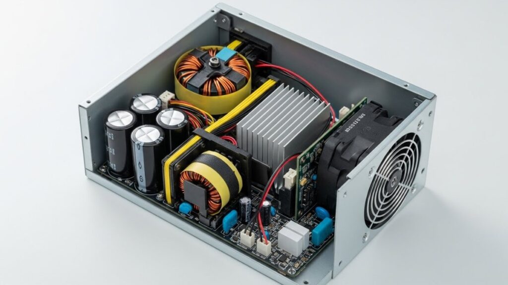 Power Supplies Explained Wattage, Efficiency And Safety: Open Power Supply Pic