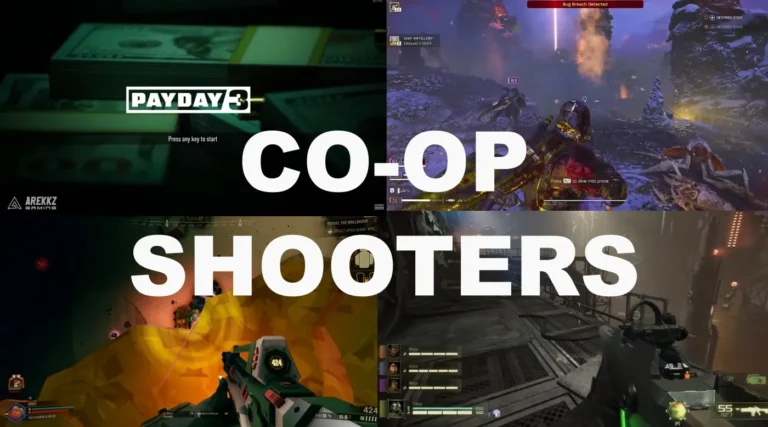 Best Co-Op Shooters on PC - Picture Collage