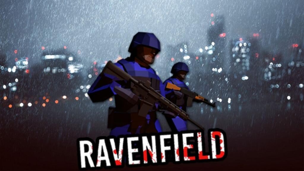 Ravenfield cover art, a bot battle shooter that is CPU-bound at high bot counts