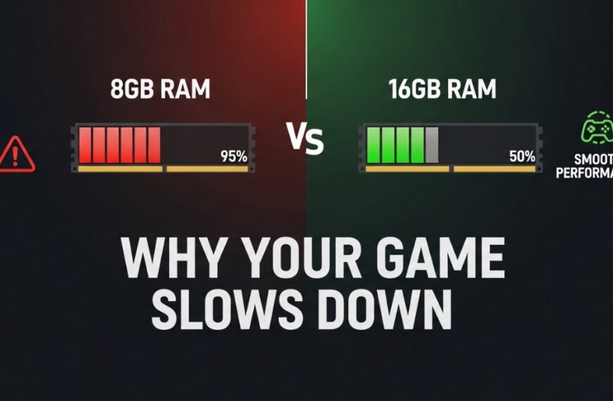 game using too much ram gaming performance issue