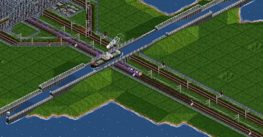 openttd transport network management gameplay