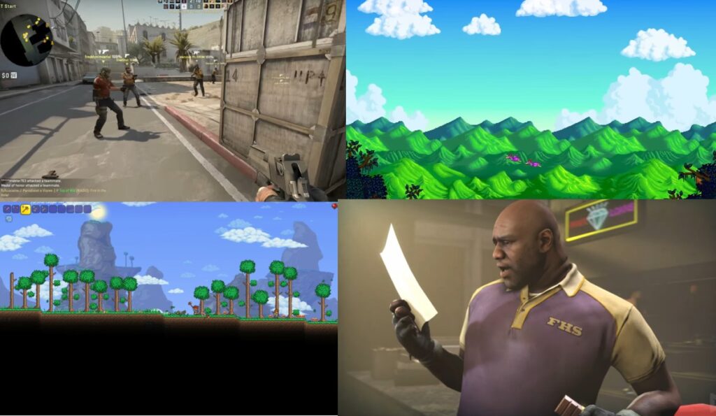 Selection of lightweight games suitable for many 4GB RAM PCs