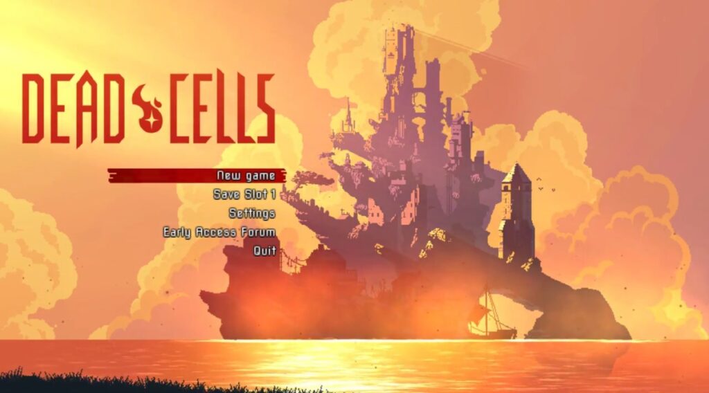 Dead Cells gameplay on a PC with 8GB RAM