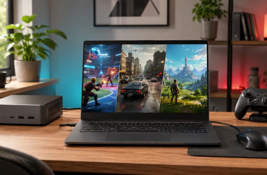 Radeon integrated graphics gaming on a Ryzen laptop